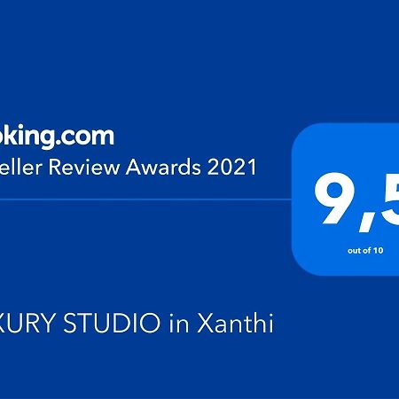 Luxury Studio In Xanthi Bagian luar foto